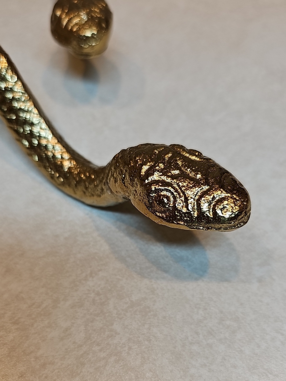 Threshold Set Of 2 Gold Serpent Snake CandleHolder - Picture 3 of 8